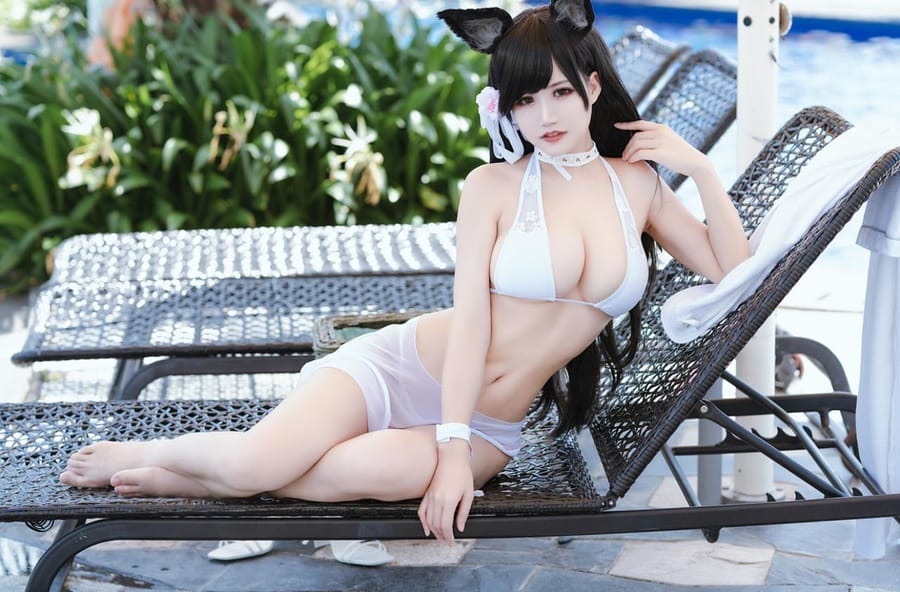 小仓千代w –NO.010 7月舰长爱宕泳装[22P/138M]