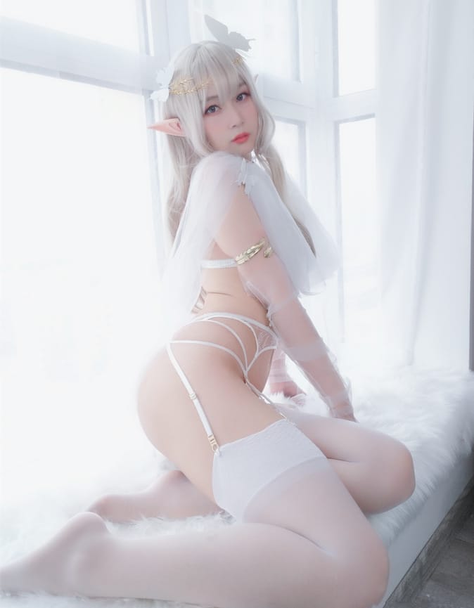 白银81 –015 纯白精灵[45P/77MB]