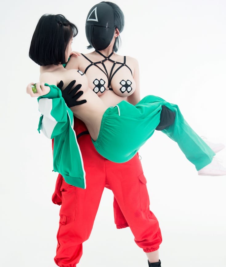 晕崽Zz –NO.017 鱿鱼游戏[54P1V/857MB]