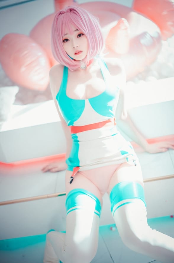 Bambi(밤비) –NO.57[DJAWA] Cling To Latex[45P/416MB]