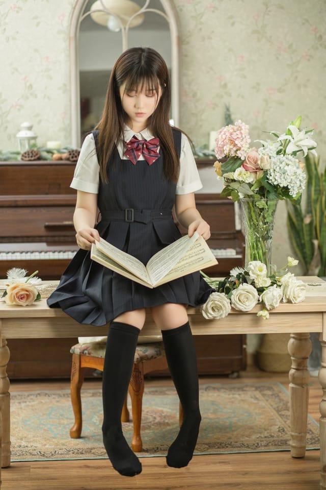 喵糖映画 – VOL.004 文静学妹[37P521M]