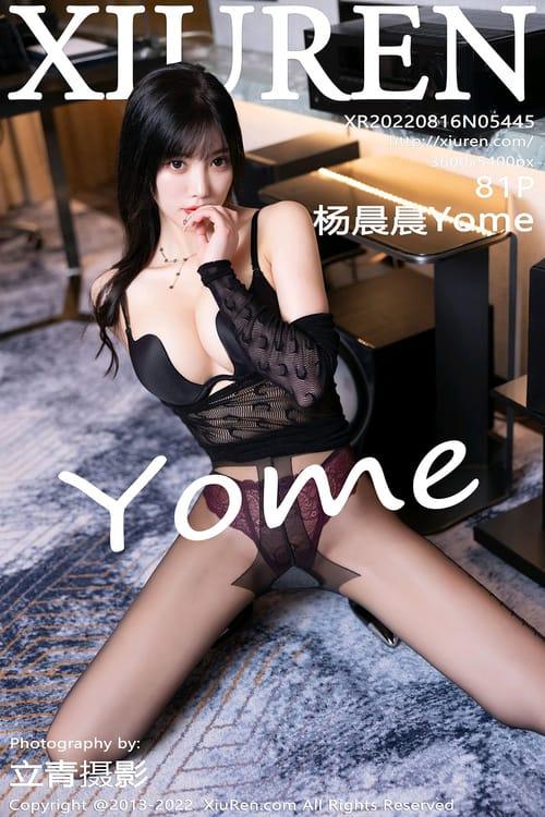 [XIUREN秀人网]2022.08.16 VOL.5445 杨晨晨Yome[81+1P／859MB]
