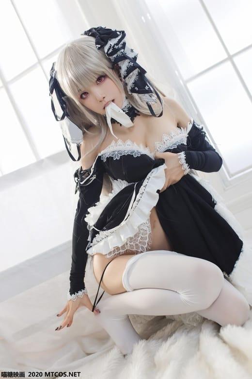 喵糖映画 VOL.127 黑巫钕仆[35P/595M]