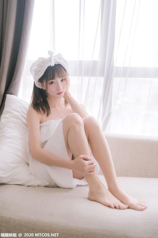 [喵糖映画]VOL.158 纯白浴巾 快点把我收藏吧[44P/289M]