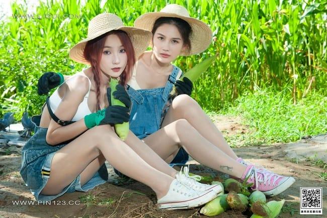 [Ligui丽柜]2022.08.04 七夕-田园春色 甜甜&#038;心心[85+1P/130MB]