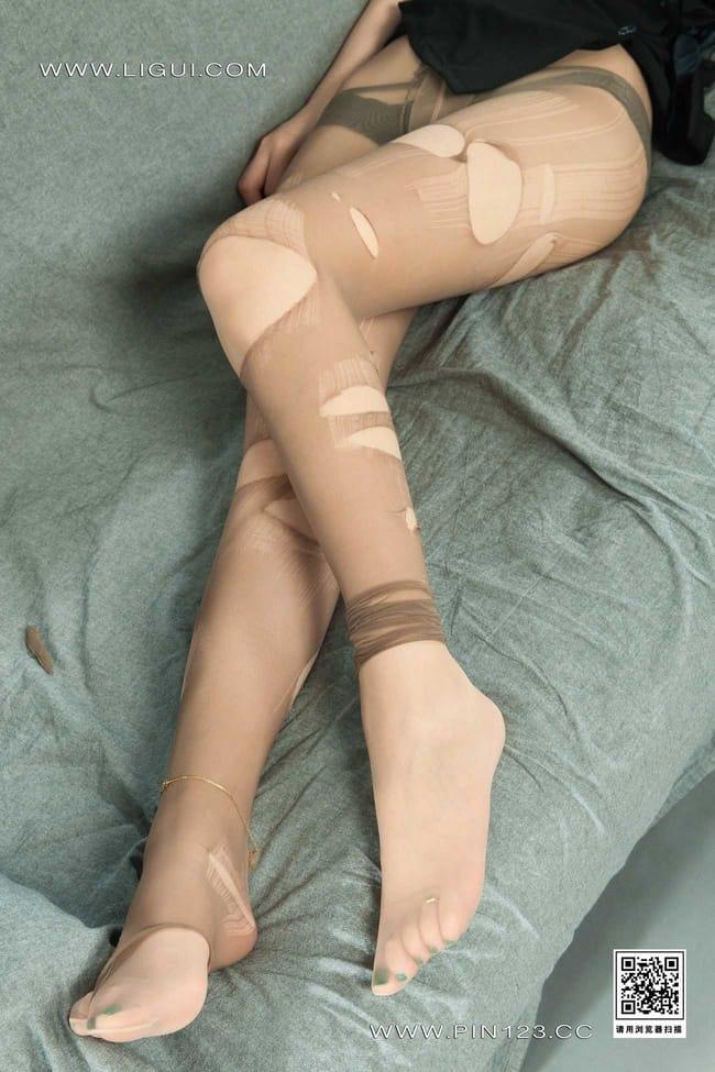 [Ligui丽柜]2022.07.11 撕情袜意 妖妖[86+1P/127MB]