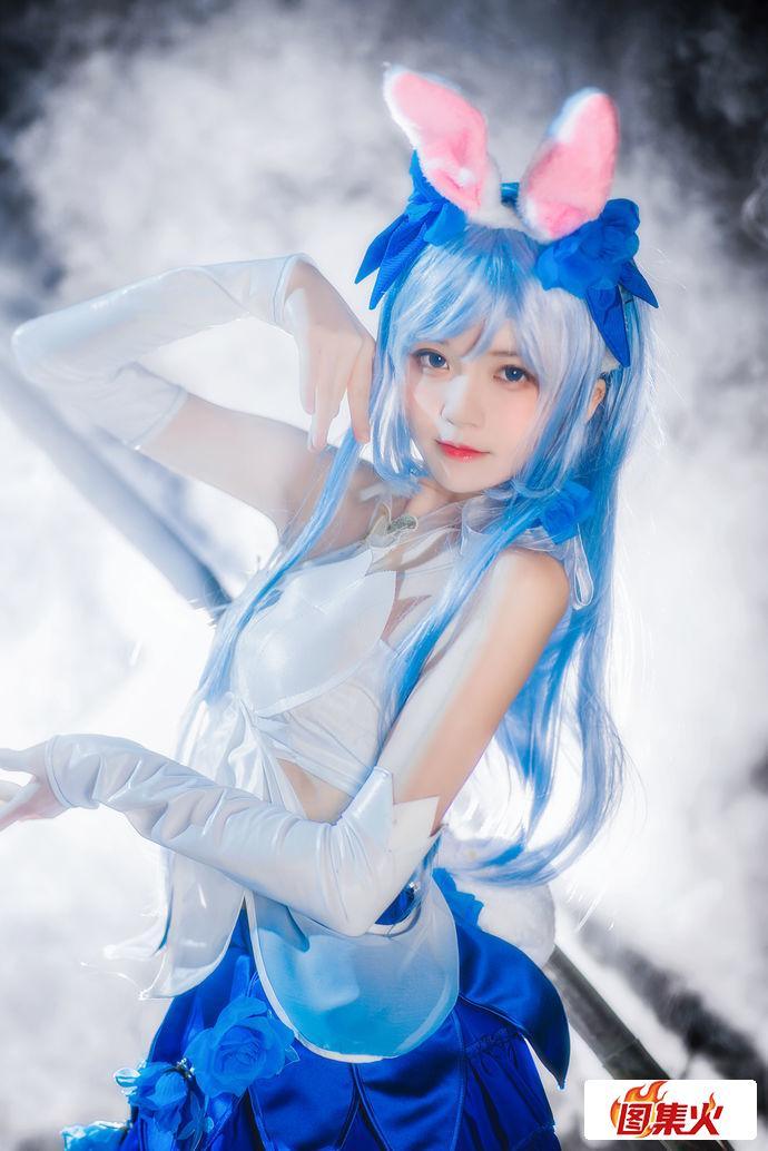 ybzbq 桜桃喵的花间舞公孙离cos作品完美演绎,让花飞起来吧