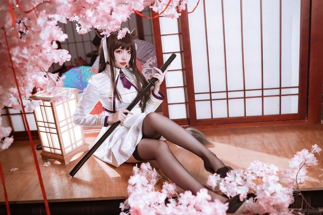 二佐 – NO.160 碧蓝樫野 [28P-323MB]