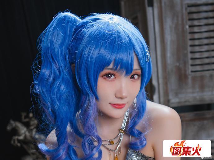 2l9ng 可爱瓜希酱cos作品碧蓝航线圣路易斯 探寻中国版的仁科百华!