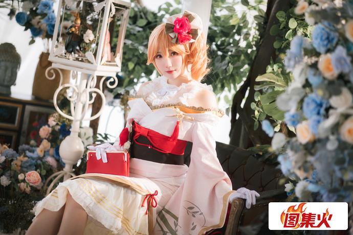 4cdz2 可爱瓜希酱cos作品碧蓝航线圣路易斯 探寻中国版的仁科百华!