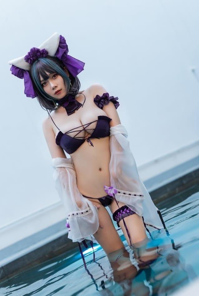 末夜787 – NO.16 舰长 柴郡泳装 [31P-294M]