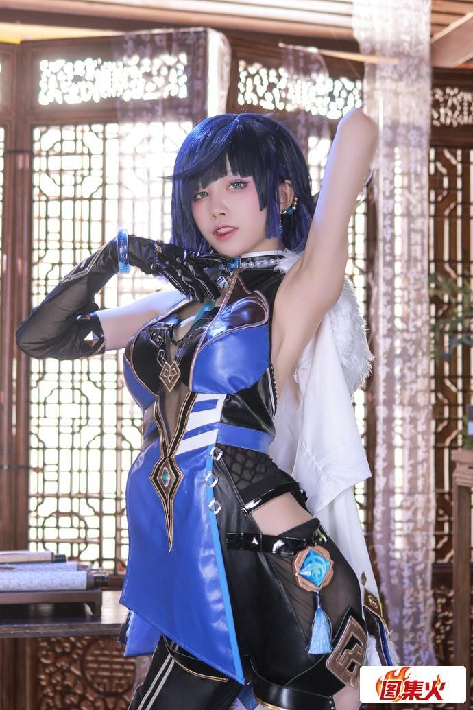 wcxgc 曼妙身姿水淼aqua夜兰礼服的原神cos作品免费哪里看