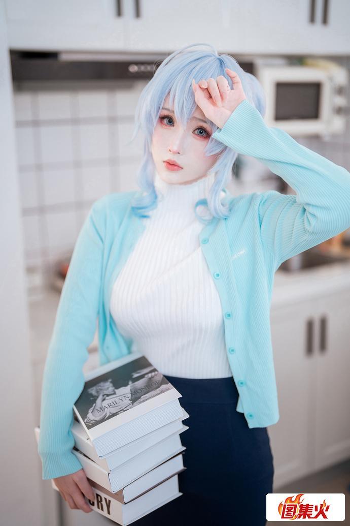 0j38a 冷艳妩媚!rioko凉凉子雪女系列感受冰山美人的魔力