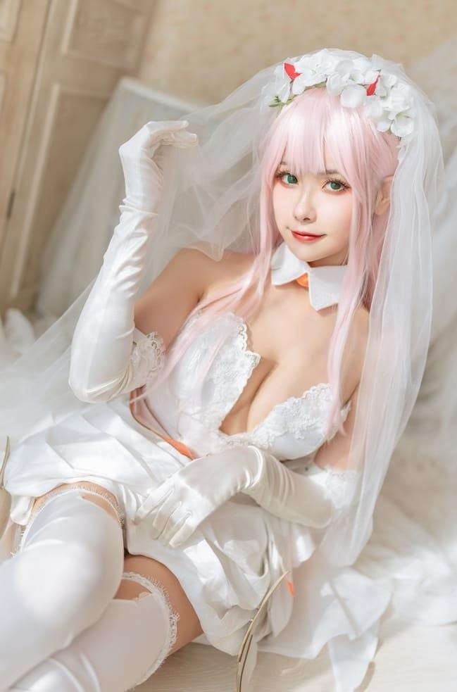 Momoko葵葵 NO.035 DARLING in the FRANXX 02 泳装 兔女郎&#038;花嫁 [61P-858M]