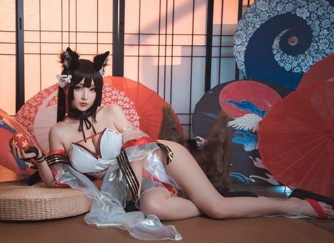 rioko凉凉子 NO.124 碧蓝航线 天城泳装 [30P-353M]