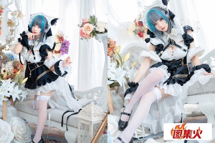 8p203 傲娇蠢萌花柒Hana怎么了?柴郡旗袍诠释东西方文化的碰撞