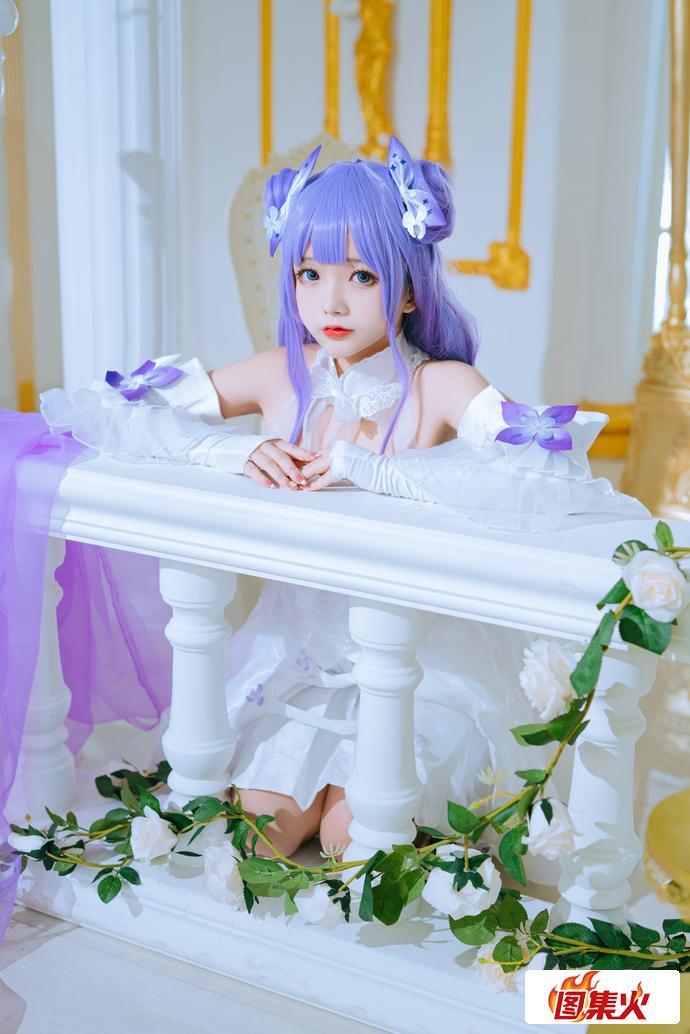 lekqc 日奈娇奶牛版甘雨女仆 优雅与俏皮的双重魅力!