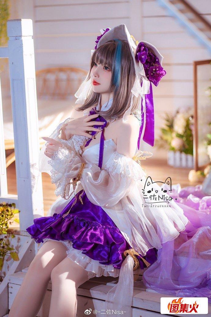 fal59 广西表妹二佐nisa柴郡音乐绚烂超萌COS合集