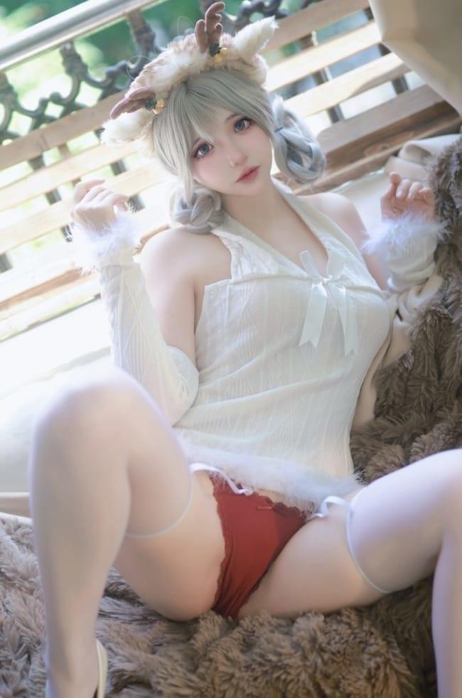 疯猫ss – NO.164 圣诞特典&#038;白色毛衣[98P1V-757M]]