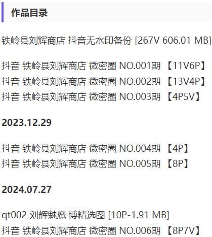 铁岭县刘辉商店 – 微密圈写真&amp;视频合集【持续更新中】