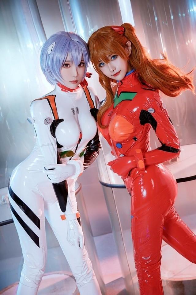 瓜希酱 – NO.90 &#038;Momoko葵葵 EVA 双厨狂喜版 [62P-551MB]