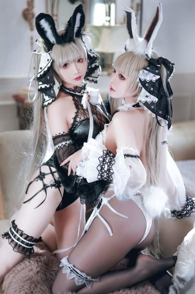 面饼仙儿 – NO.138 &#038;半半子 – 碧蓝航线 可畏兔兔[57P6V-470MB]