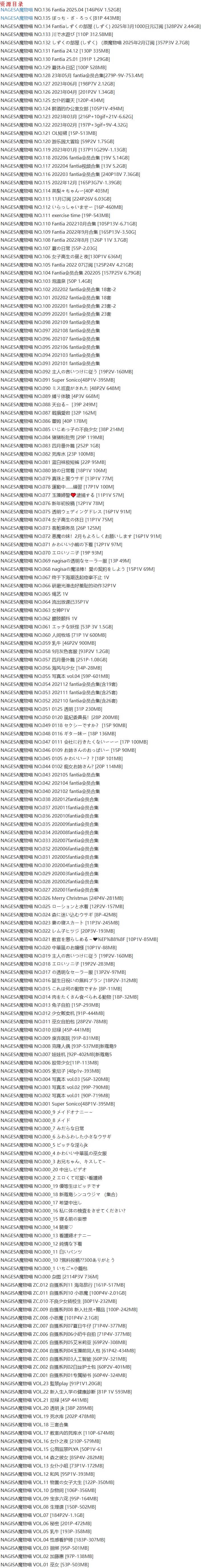 dtlnp Nagesa魔物喵 – 写真图片合集【持续更新中】