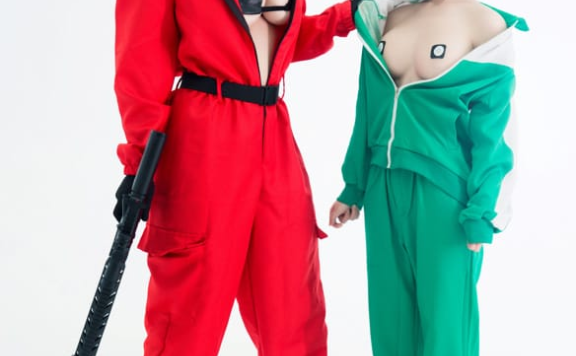 晕崽Zz –NO.017 鱿鱼游戏[54P1V/857MB]