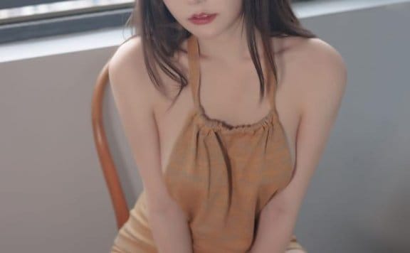 香草喵露露 – NO.046 杨枝甘露 露背裙裙[54P1V-1.08GB]