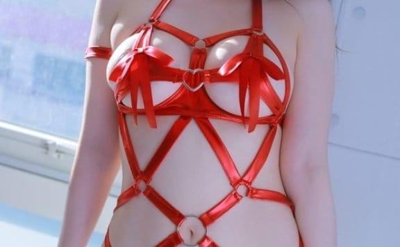 Rina – Red & Glossy – Premiere[34P7V-423MB]