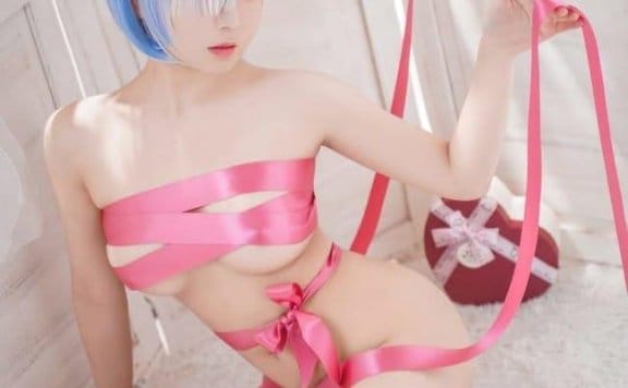 虎森森 – 蕾姆丝带 [46P-412M]