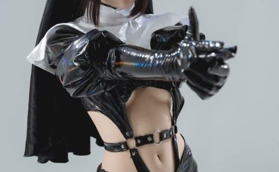 花铃 – NO.28 漆皮修女[38P-199M]