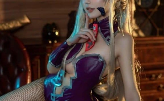 阿包也是兔娘 – NO.096 黑枪呆兔女郎 [25P-626M]