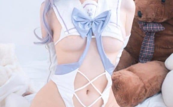 安食Ajiki – NO.09 白猫猫 [48P-267M]