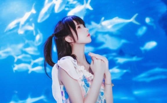 桜桃喵 – NO.204 水族馆 [15P-226MB]
