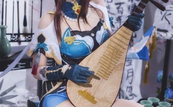 雪晴Astra – NO.080 崩坏：星穹铁道 阮梅[84P3V-1.95GB]