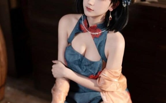 梓猫AzuNyan – 建武旗袍[9P-88MB]