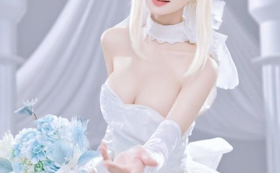 Shika小鹿鹿 – NO.135 FGO-Saber花嫁[22P-284MB]